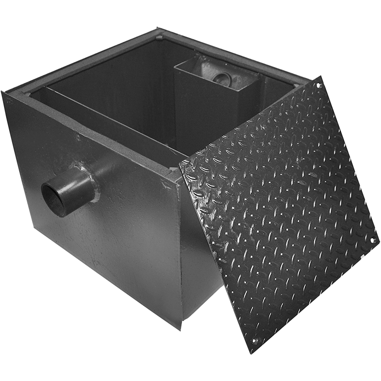 JR Smith 800 Interceptor/Trampa de Grasa de Acero GRAVITAS